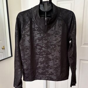Spyder Black Camo Quarter-Zip Pullover